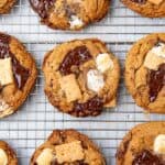Smores cookie social media