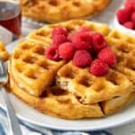 Yeasted waffles Social Media