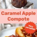 Caramel apple compote SM
