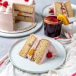 Mulled wine sponge cake social media