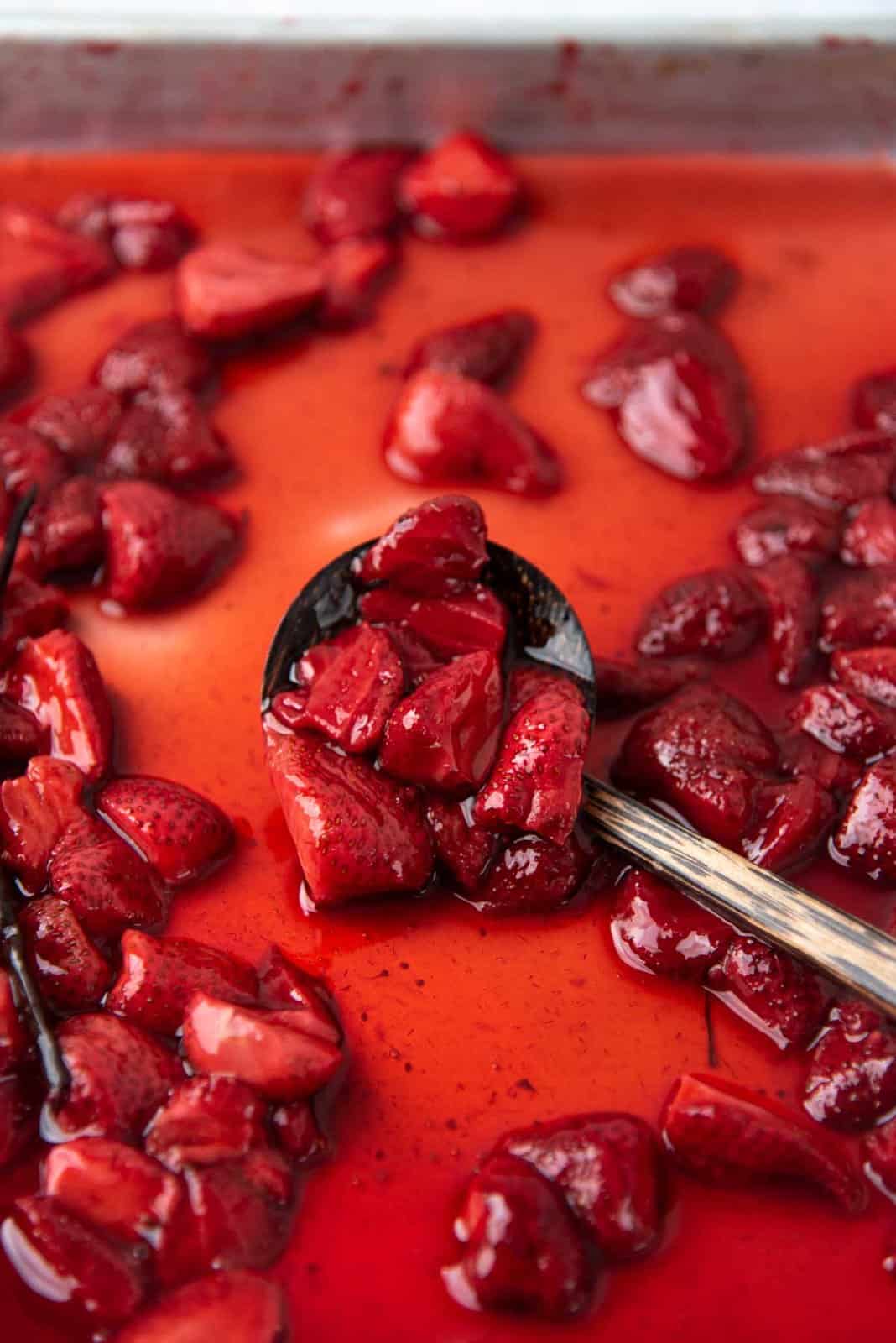 How to make Roasted Strawberries - 82