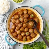 Sri Lankan meatball curry Social media.