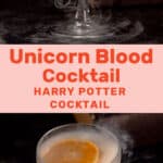 Unicorn blood cocktail Pin.