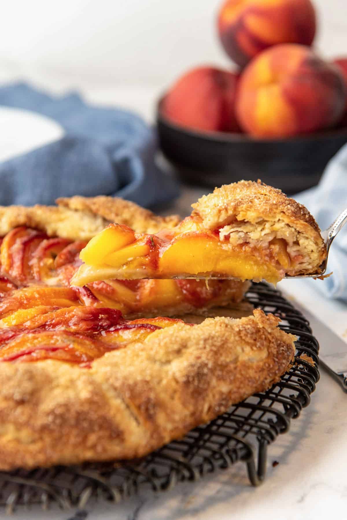 Easy Peach Galette Recipe - 67