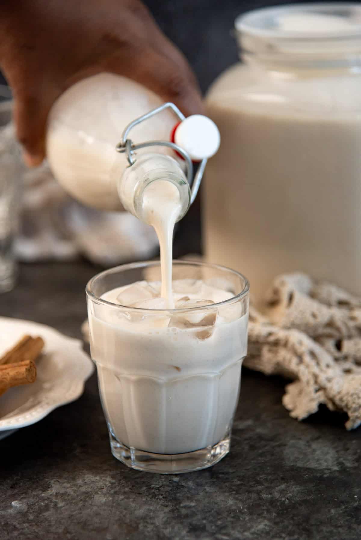 Easy Vegan Horchata  Mexican Almond Rice Milk  - 59