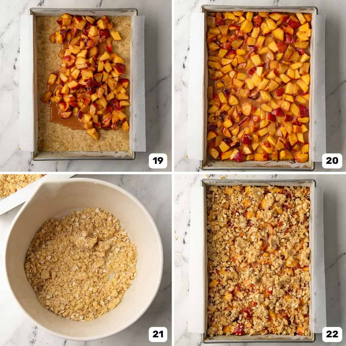 Peach Crumble Bars - 91