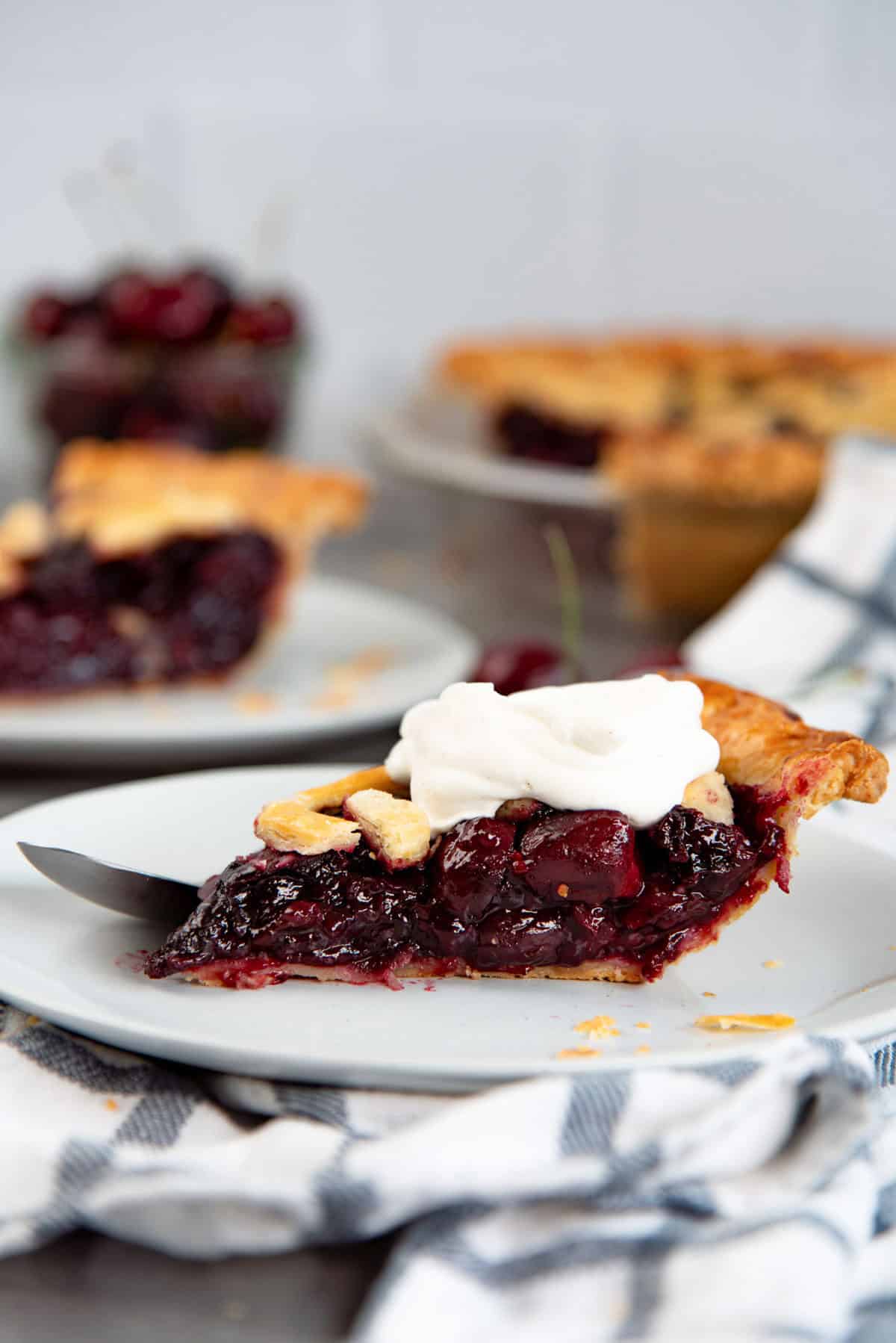 Easy Cherry Pie  with Homemade Cherry Pie Filling  - 21