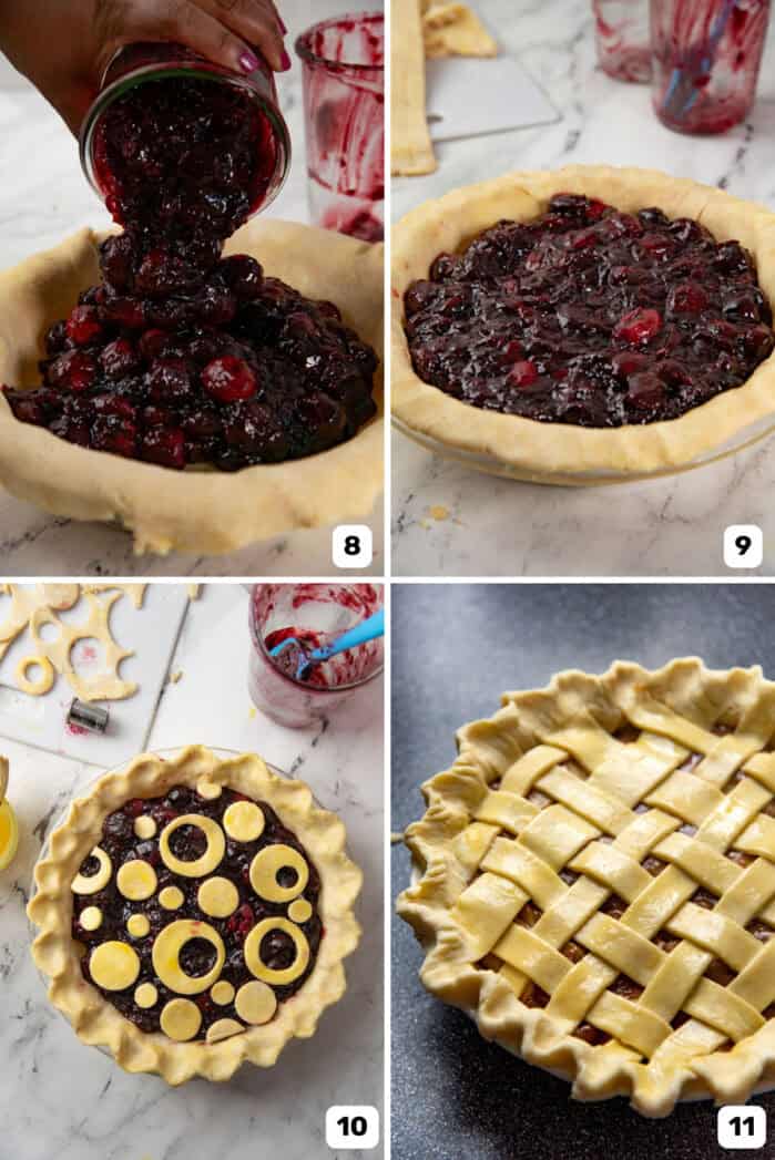 Easy Cherry Pie with Homemade Cherry Pie Filling The Flavor Bender easy-cherry-pie-with-homemade-cherry-pie-filling-the-flavor-bender