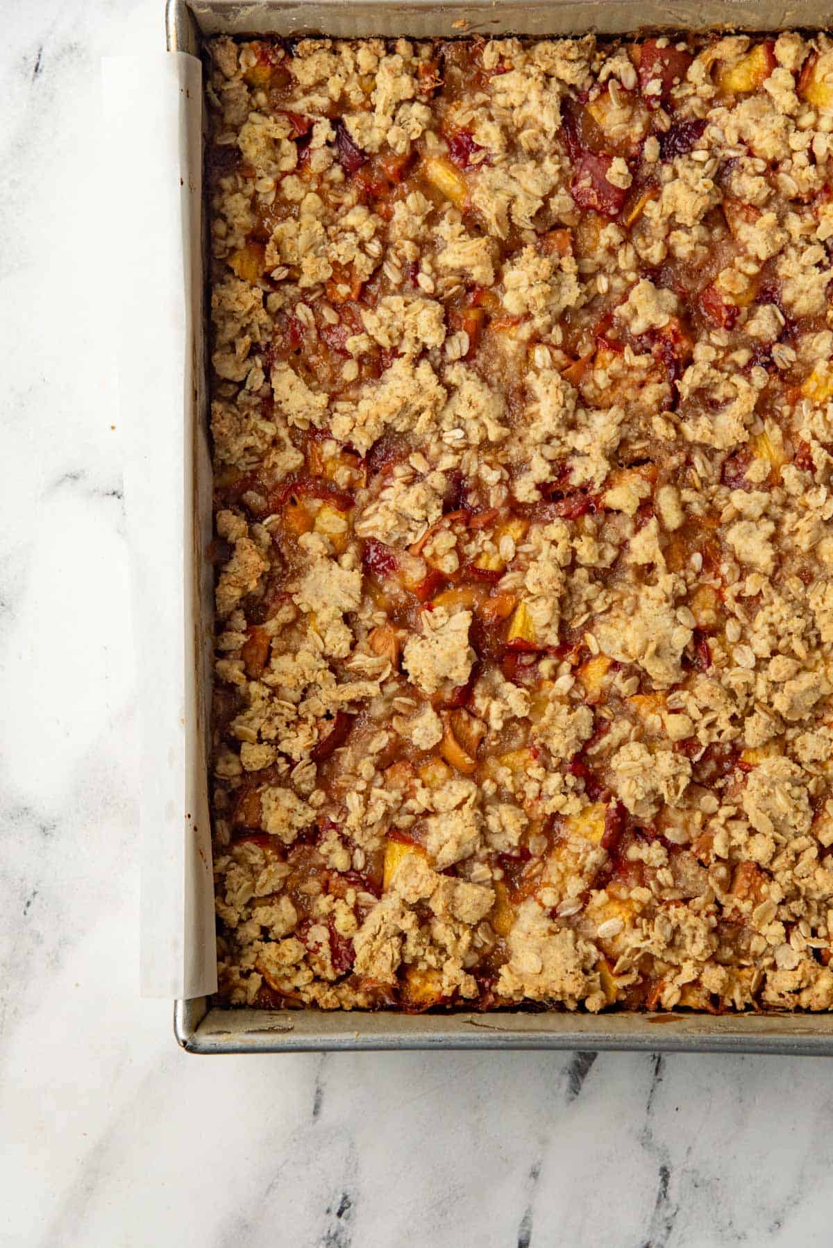 Peach Crumble Bars - 14