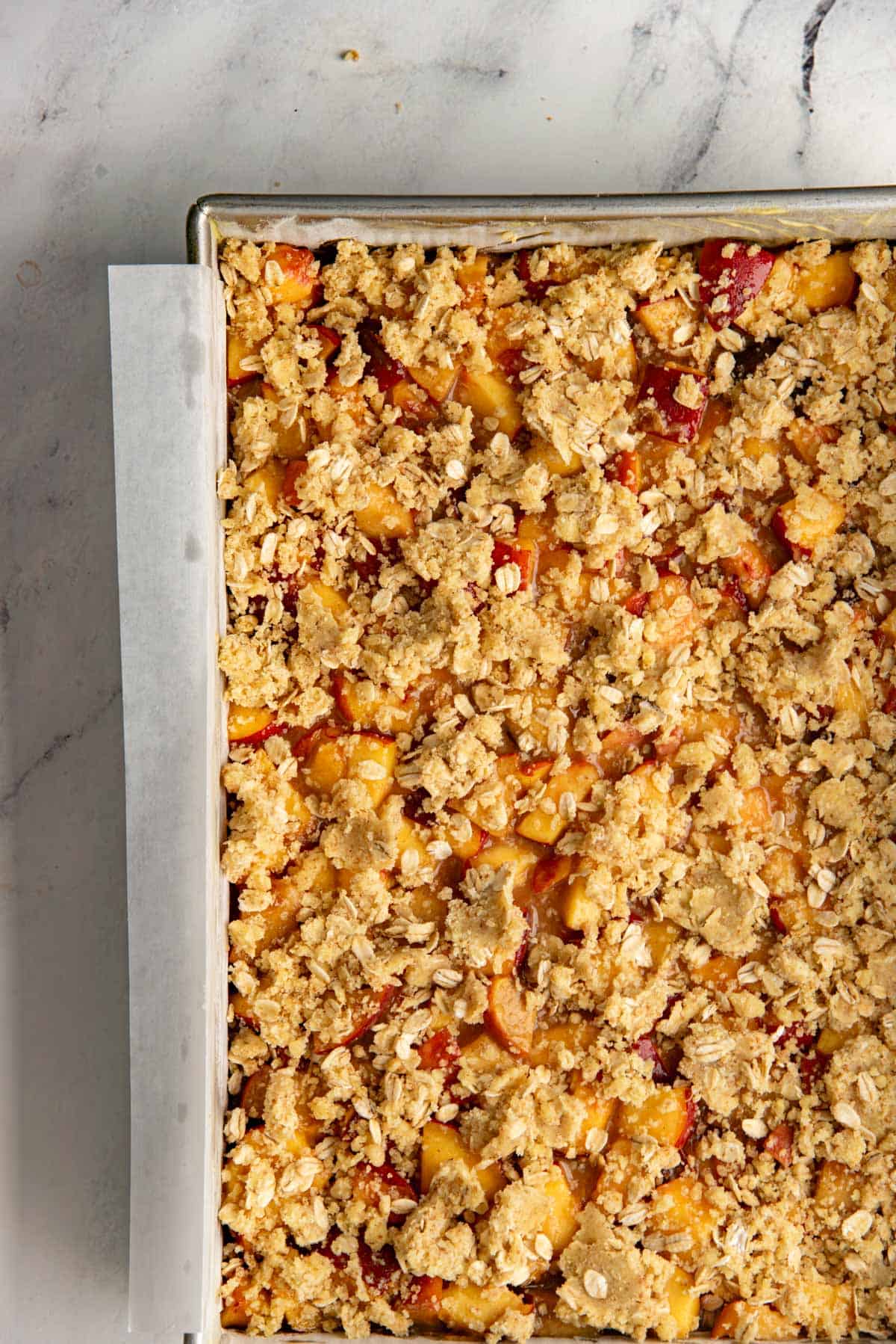 Peach Crumble Bars - 14