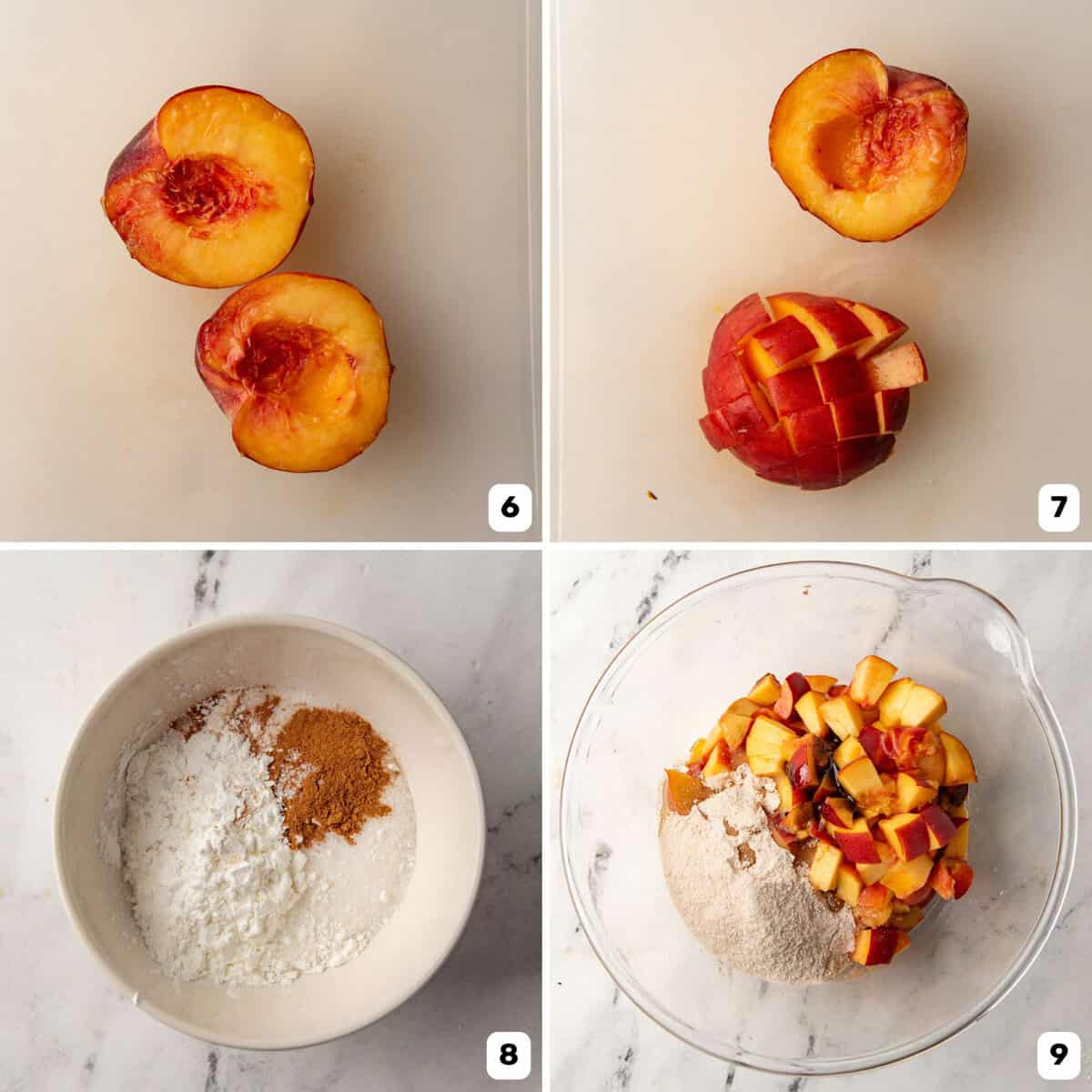 Peach Crumble Bars - 39