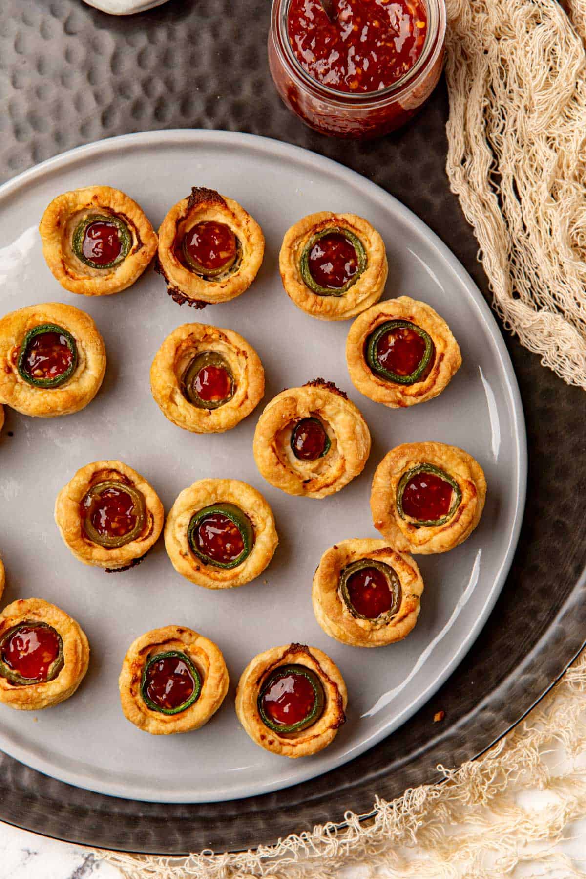 Jalape o Eyeball Tarts  Easy Halloween Appetizer  - 7