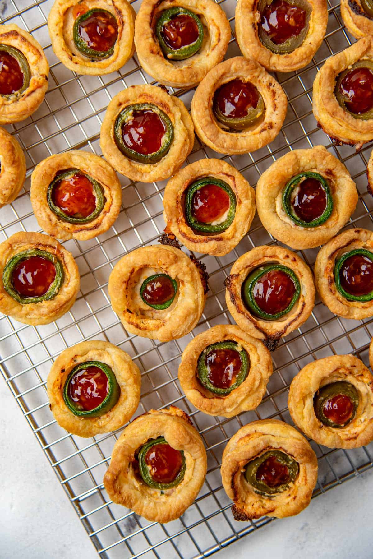 Jalape o Eyeball Tarts  Easy Halloween Appetizer  - 17