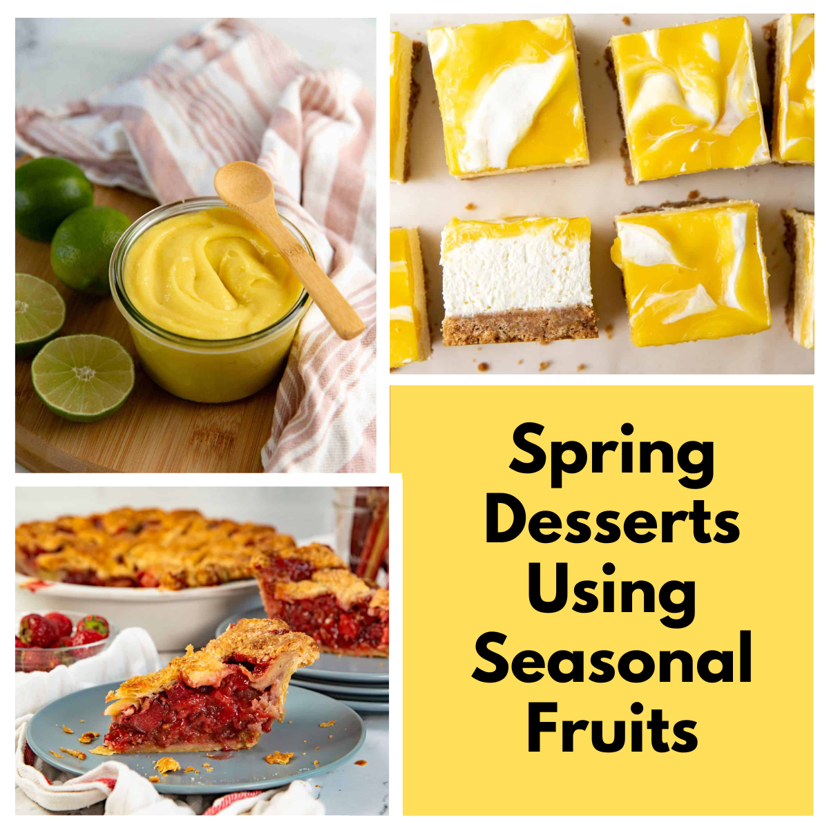 40 Best Spring Desserts Using Seasonal Fruits