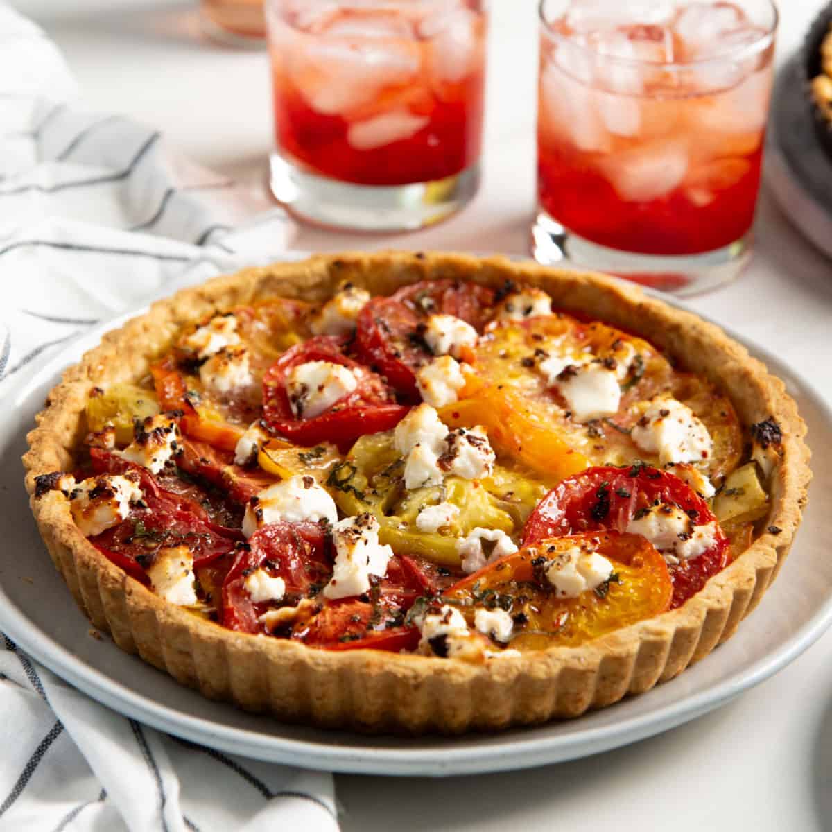Simple Tomato Tart