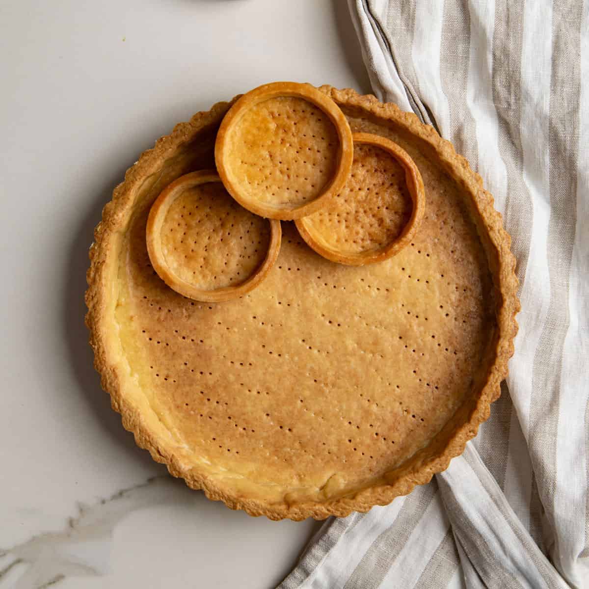 French Shortcrust Pastry (Pรขte Brisรฉe)
